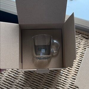 Nespresso Clear Glass Double-Wall Espresso Cup (set of 2)